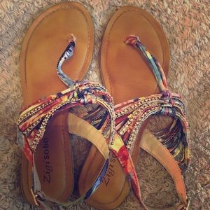 😎 3/$9 Colorful Sandals